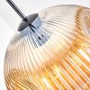 Ripoll Hängeleuchte Glas 30 cm Bernsteinfarben, 1-flammig