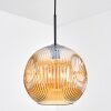 Ripoll Hängeleuchte Glas 30 cm Bernsteinfarben, 1-flammig