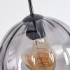 Koyoto Hängeleuchte Glas 25 cm Rauchfarben, 3-flammig