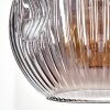 Ripoll Hängeleuchte Glas 20 cm Rauchfarben, 1-flammig