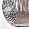 Ripoll Hängeleuchte Glas 25 cm Rauchfarben, 1-flammig