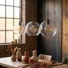 Koyoto Hängeleuchte Glas 25 cm Klar, 3-flammig
