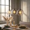 Koyoto Hängeleuchte Glas 25 cm Klar, 3-flammig