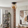 Ripoll Deckenleuchte Glas 25 cm Bernsteinfarben, 1-flammig