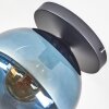 Koyoto Deckenleuchte Glas 25 cm Blau, 1-flammig
