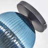 Koyoto Deckenleuchte Glas 25 cm Blau, 1-flammig