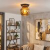 Ripoll Deckenleuchte Glas 25 cm Gold, 1-flammig