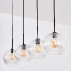 Ripoll Hängeleuchte Glas 25 cm Klar, 4-flammig