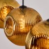 Ripoll Hängeleuchte Glas 30 cm Gold, 3-flammig