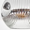 Ripoll Deckenleuchte Glas 25 cm Klar, Rauchfarben, 1-flammig