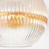 Koyoto Deckenleuchte Glas 30 cm Bernsteinfarben, Klar, 1-flammig