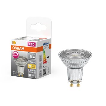 OSRAM LED SUPERSTAR LED GU10 3,4 Watt 2700 Kelvin 230 Lumen