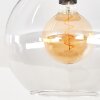 Koyoto Deckenleuchte Glas 30 cm Klar, 1-flammig