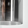 Mador Hängeleuchte Naturfarben, Schwarz, 1-flammig