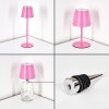 Salgadinho Tischleuchte 2-er Set LED Pink, 1-flammig