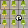 Salgadinho Tischleuchte 2-er Set LED Grün, 1-flammig