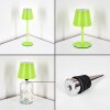Salgadinho Tischleuchte 2-er Set LED Grün, 1-flammig