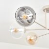 Koyoto Deckenleuchte Glas 15 cm Sandfarben, 6-flammig