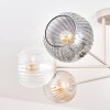 Ripoll Deckenleuchte Glas 15 cm Sandfarben, 6-flammig