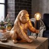 Affenlampe Zarik Tischleuchte Gold, Schwarz, 1-flammig