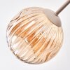 Ripoll Deckenleuchte Glas 15 cm Sandfarben, 6-flammig