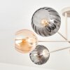 Koyoto Deckenleuchte Glas 15 cm Sandfarben, 6-flammig