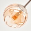 Koyoto Deckenleuchte Glas 15 cm Sandfarben, 6-flammig