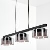 Folar Pendelleuchte LED Schwarz, 3-flammig