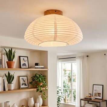 Lonir Deckenleuchte Naturfarben, 1-flammig