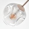 Ripoll Deckenleuchte Glas 15 cm Sandfarben, 6-flammig