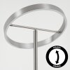 Melak Stehleuchte LED Nickel-Matt, 2-flammig