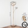 Melak Stehleuchte LED Gold, 2-flammig