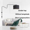 Steinhauer Linstrom Wandleuchte Schwarz
