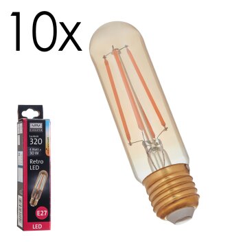 LED E27 10er Set 4 Watt 1700 Kelvin 320 Lumen