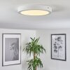 Finsrud Deckenleuchte LED Weiß, 1-flammig