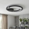 Flache LED-Deckenleuchte Miral mit Fernbedienung, Lichtfarbe einstellbar 2700-6500 Kelvin