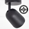 Lemak LED Deckenspot GU10 aus Metall, dreh- und schwenkbare Deckenleuchte