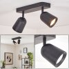 Lemak LED Deckenspot 2-flammig, GU10, dreh- und schwenkbare Metall-Spots