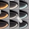 LED-Deckenleuchte Rimon dimmbar per Fernbedienung, Lichtfarbe einstellbar 2700-6500 Kelvin