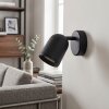Lemak LED Wandleuchte GU10 aus Metall, dreh- und schwenkbarer Wandspot als Leselampe