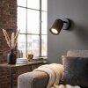 Lemak LED Wandleuchte GU10 aus Metall, dreh- und schwenkbarer Wandspot als Leselampe