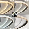 Calista runde LED Deckenleuchte flach aus goldfarbenem Metall, Ring-Design Ø 52 cm
