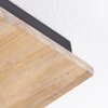 Koyoto Pendelleuchte für Esstisch, 6-flammig, Glasschirme Ø 15/20 cm, Bernstein-Klar