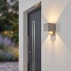 Tamarin LED Außenwandleuchte mit Bewegungsmelder IP54 sandfarben, Up-Down-Licht