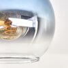 Koyoto Kugel-Deckenleuchte, 4-flammig, mehrfarbige Glasschirme ø 15 cm