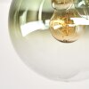 Gastor Deckenleuchte mit Glaskugeln ø 15 cm, 4-flammig, bunte Glasschirme