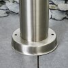 Moderne Wegeleuchte Tunes in Nickel-Matt für Wege und Garten