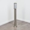 Moderne Wegeleuchte Tunes in Nickel-Matt für Wege und Garten