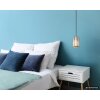 NOWA Run Hängeleuchte für Esszimmer und Küche E27 mit rauchfarbenem Schirm, modern