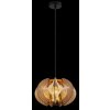 NOWA Sakura Esstisch-Pendelleuchte Holzoptik E27, 25 Watt, IP20, modern für Küche